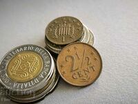 Monedă - Antilele Olandeze - 2 și 1/2 cent | 1971