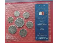 Malta-SET of 7 coins 1998-2004