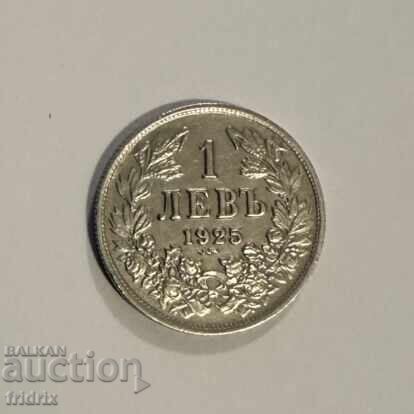 Auction  Bulgaria 1 lev with dash / Bulgaria 1 lev 1925 2