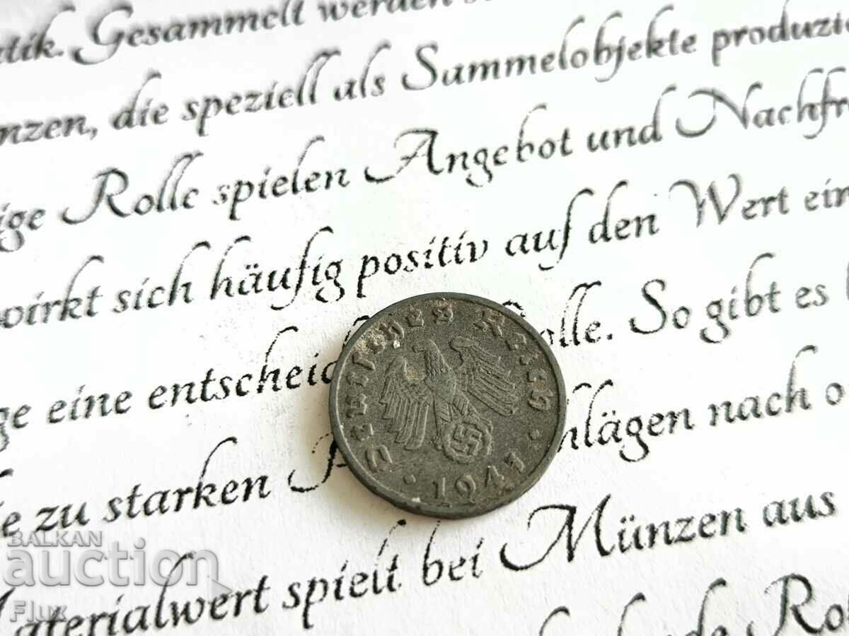 Coin - Third Reich - 1 Pfennig | 1941; series G with price 4.85 BGN | € 2.48