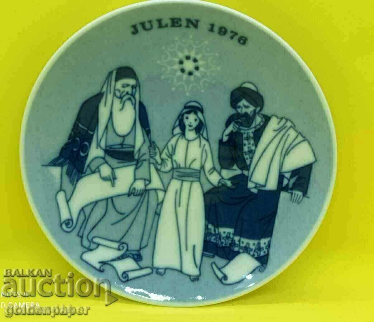 Christmas plates. Norway. Set of 3 pcs. Marked. Christmas plates. Norway. Set of 3 pcs. Marked.