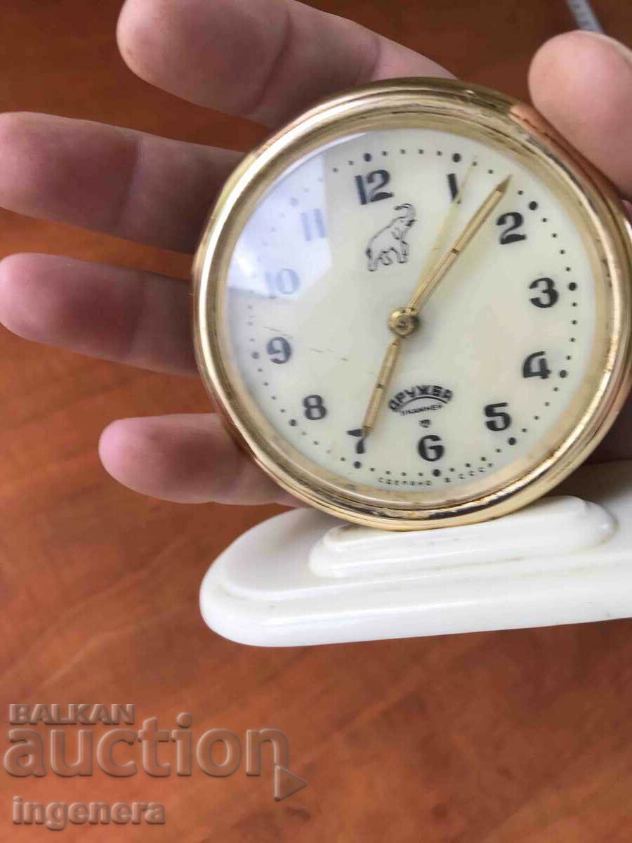 Auction CLOCK GLORY FRIENDSHIP ELEPHANT USSR Auction CLOCK GLORY FRIENDSHIP ELEPHANT USSR