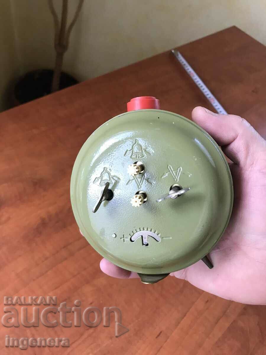 Delivery of MECHANICAL DESK CLOCK "AMBER"