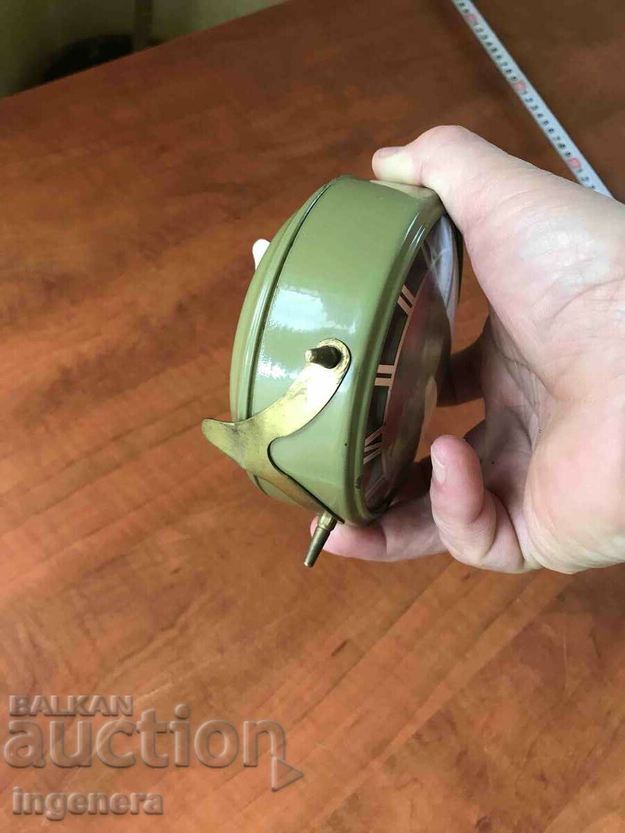 MECHANICAL DESK CLOCK "AMBER" - 6