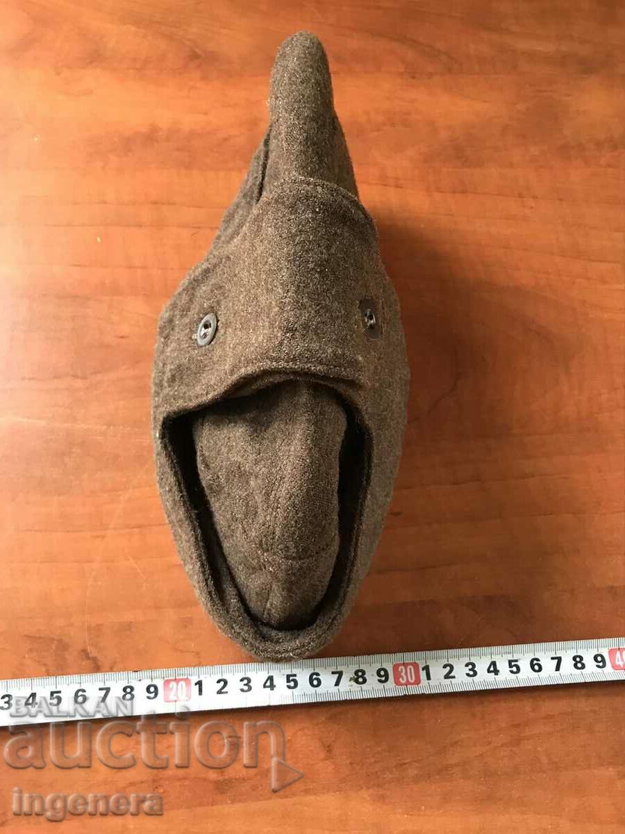 Auction  KEPE MILITARY HAT WINTER WASHED AND DISINFECTED