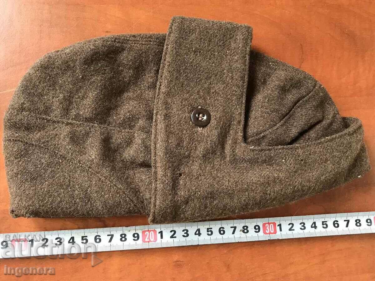 Delivery of KEPE MILITARY HAT WINTER WASHED AND DISINFECTED