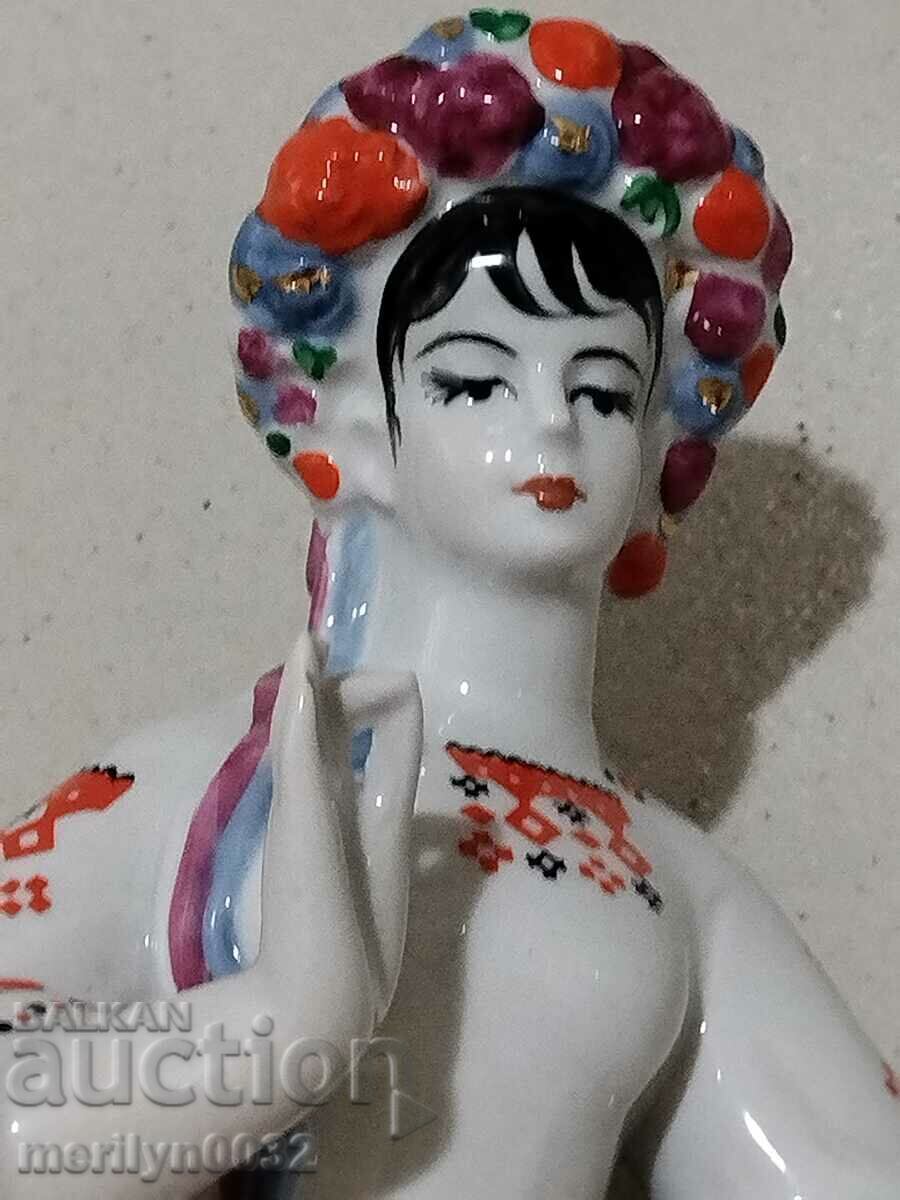 Φιγούρα πορσελάνη 23 cm πλαστικό αγαλματίδιο πορσελάνη ΕΣΣΔ - 7