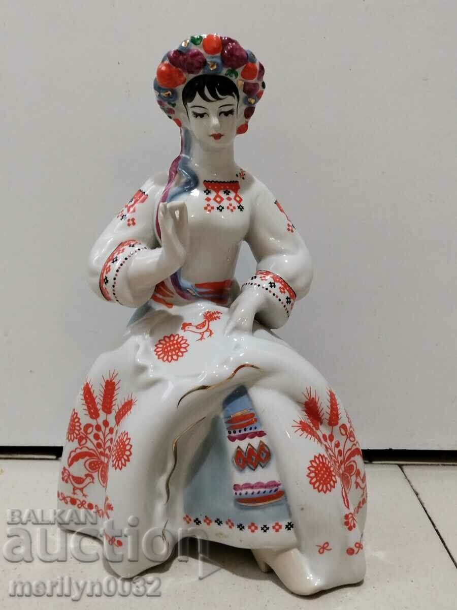 Figurina din portelan 23 cm statueta din plastic din portelan URSS