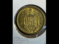 1 peseta 1966 Spania