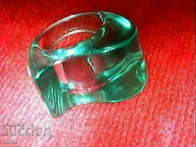 Аукцион 4 бр пръстени от стеклани мурано Аукцион 4 бр пръстени от стеклани мурано