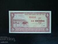 SUD VIETNAM 5 DONG 1955 NOU UNC