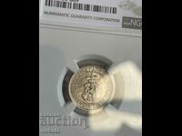 10 стотинки 1913 г. MS63 NGC