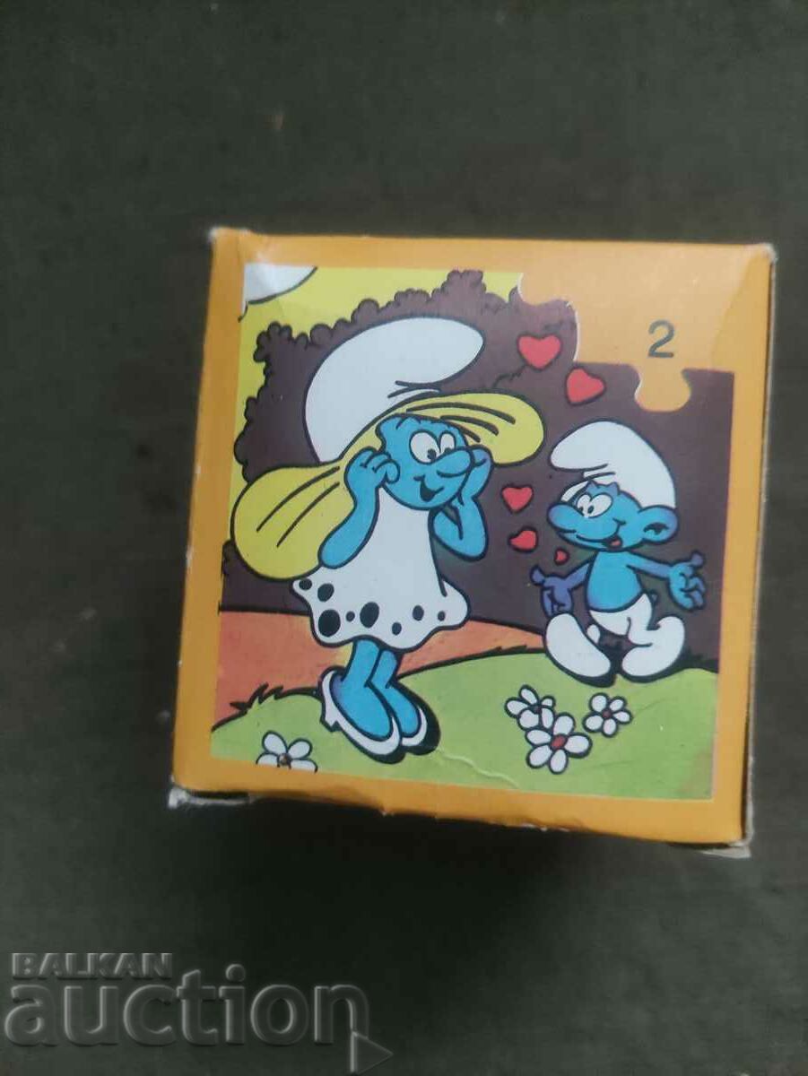 "Smurfs" puzzle - picture mosaic with price 30.00 BGN | € 15.34