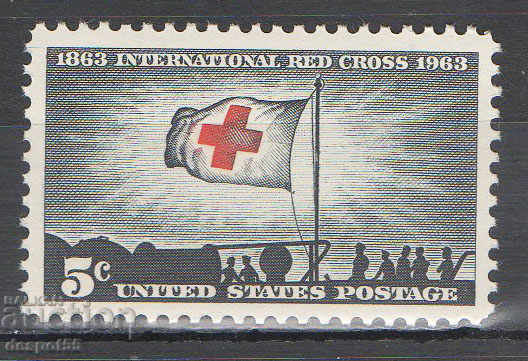 1963. САЩ. Международен Червен кръст.