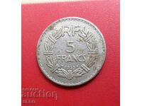 France-5 francs 1935