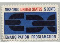 1963. SUA. Proclamarea emancipării.