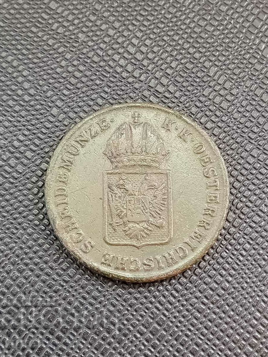 Livrarea Austria 1 Kreuzer, 1816