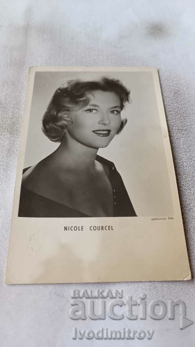 Пощенска картичка Nicole Courcel