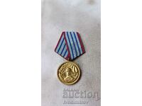 Μετάλλιο για 10 χρόνια άψογης υπηρεσίας στις ένοπλες δυνάμεις της NRB