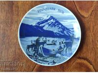 A porcelain plate! Norway
