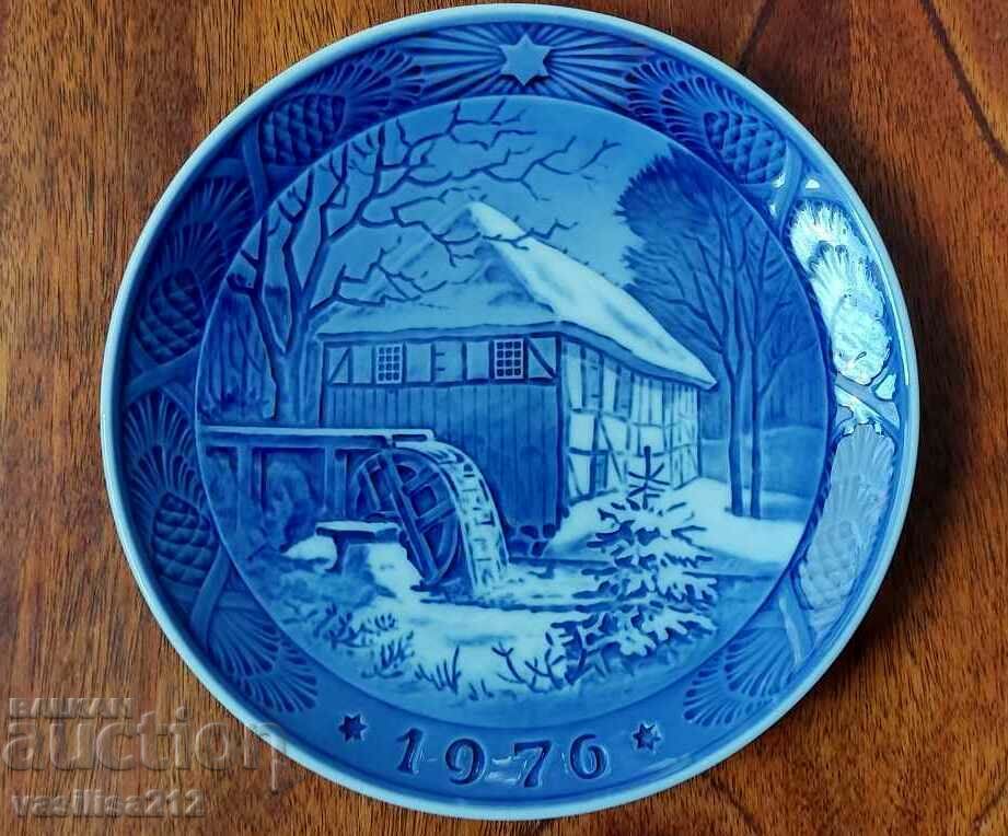 A porcelain plate! Denmark