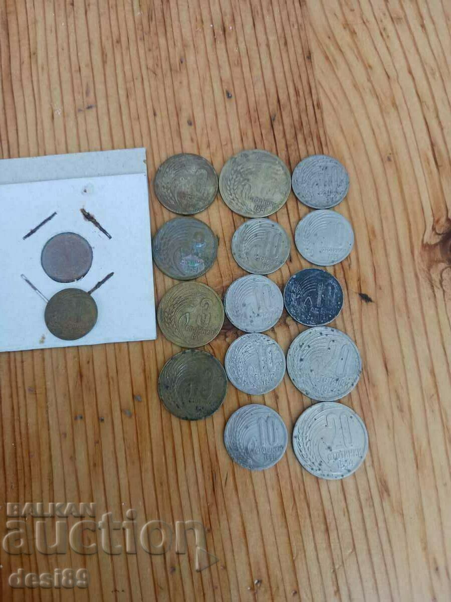 Coin set 16 pieces