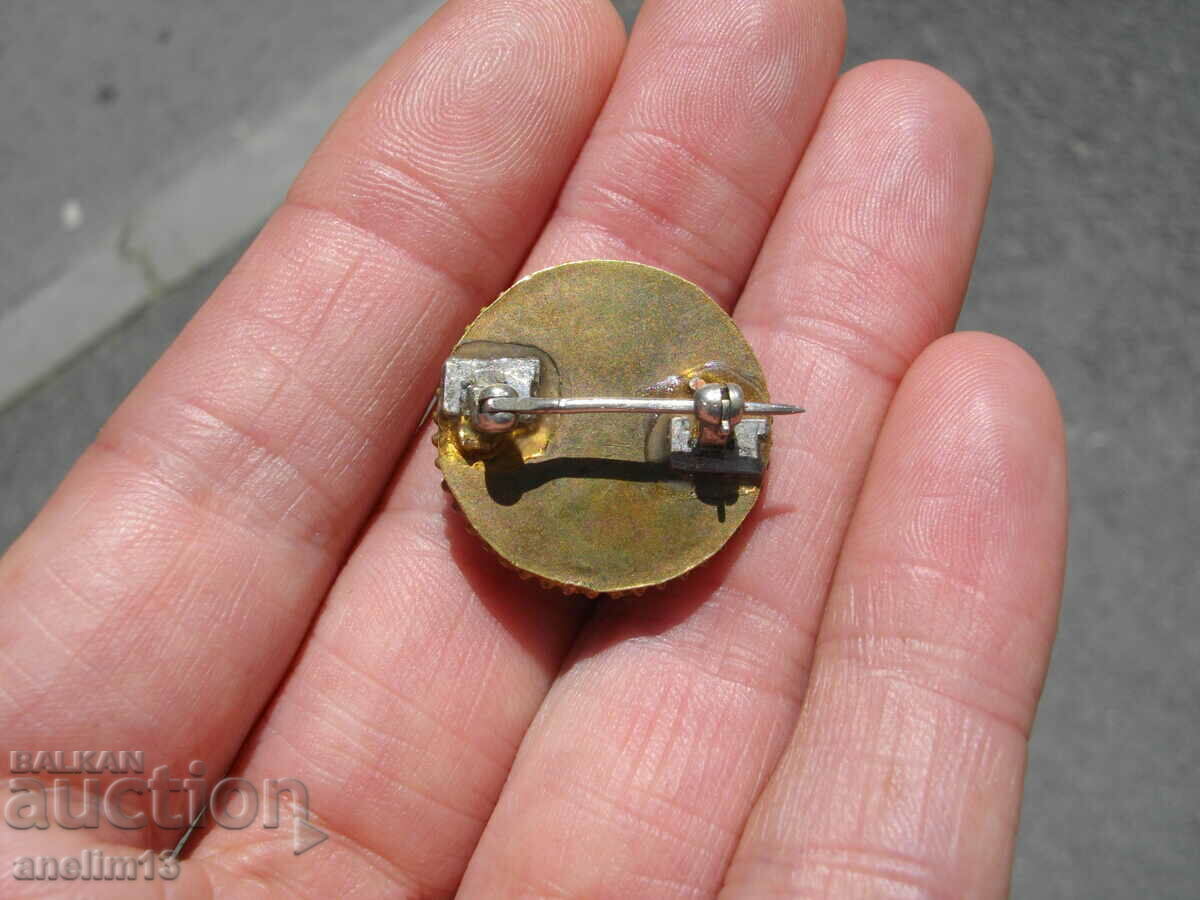 OLD VENETIAN MOSAIC BROOCH - 5 OLD VENETIAN MOSAIC BROOCH - 5