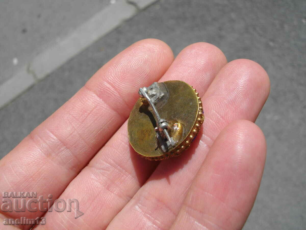 OLD VENETIAN MOSAIC BROOCH - 6 OLD VENETIAN MOSAIC BROOCH - 6