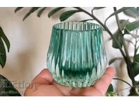 Glass candle holder! NEW!