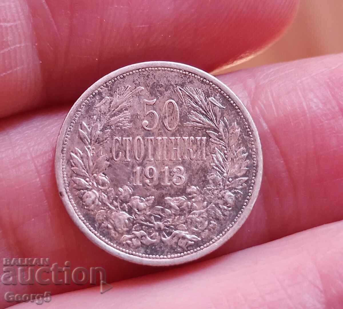 Auction 50 cents 1913 Auction 50 cents 1913