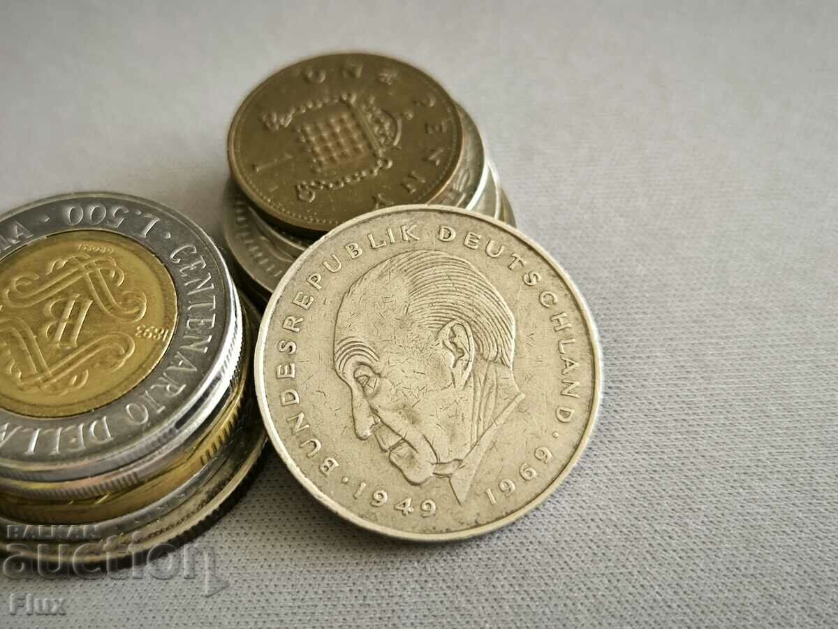 Монета - Германия - 2 марки | 1978г.; серия J с цена 6.75 лв. | € 3.45 Монета - Германия - 2 марки | 1978г.; серия J с цена 6.75 лв. | € 3.45