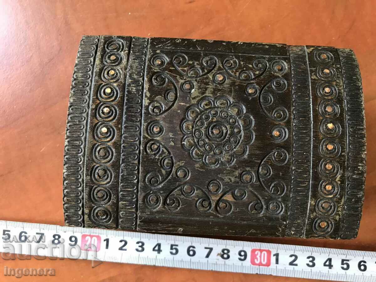 ΚΟΥΤΙ ΞΥΛΟ ΠΥΡΟΓΡΑΦΙΚΟ ΣΧΕΔΙΟ ΑΝΤΙΚΕ ΑΠΟ SOCA MOSTRA με τιμή 23.00 BGN | € 11.76 ΚΟΥΤΙ ΞΥΛΟ ΠΥΡΟΓΡΑΦΙΚΟ ΣΧΕΔΙΟ ΑΝΤΙΚΕ ΑΠΟ SOCA MOSTRA με τιμή 23.00 BGN | € 11.76