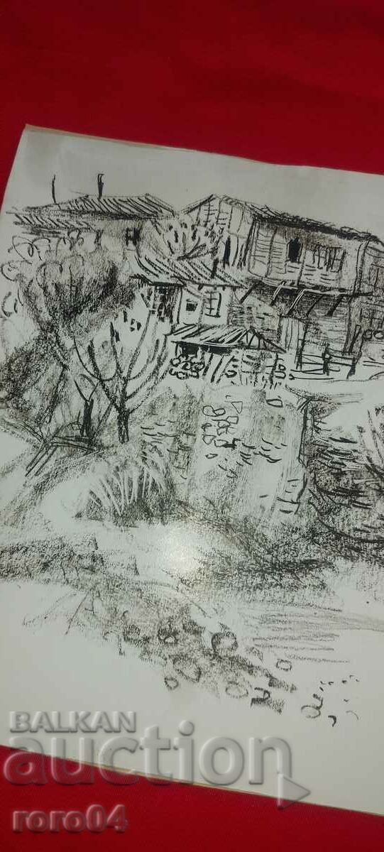 SOZOPOL - STRADA VECHE - art. K. KULAKOV - 5