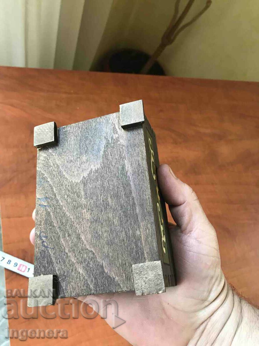 BOX WOOD PYROGRAPH DRAWING ANTIQUE FROM SOCA MOSTRA - 6 BOX WOOD PYROGRAPH DRAWING ANTIQUE FROM SOCA MOSTRA - 6