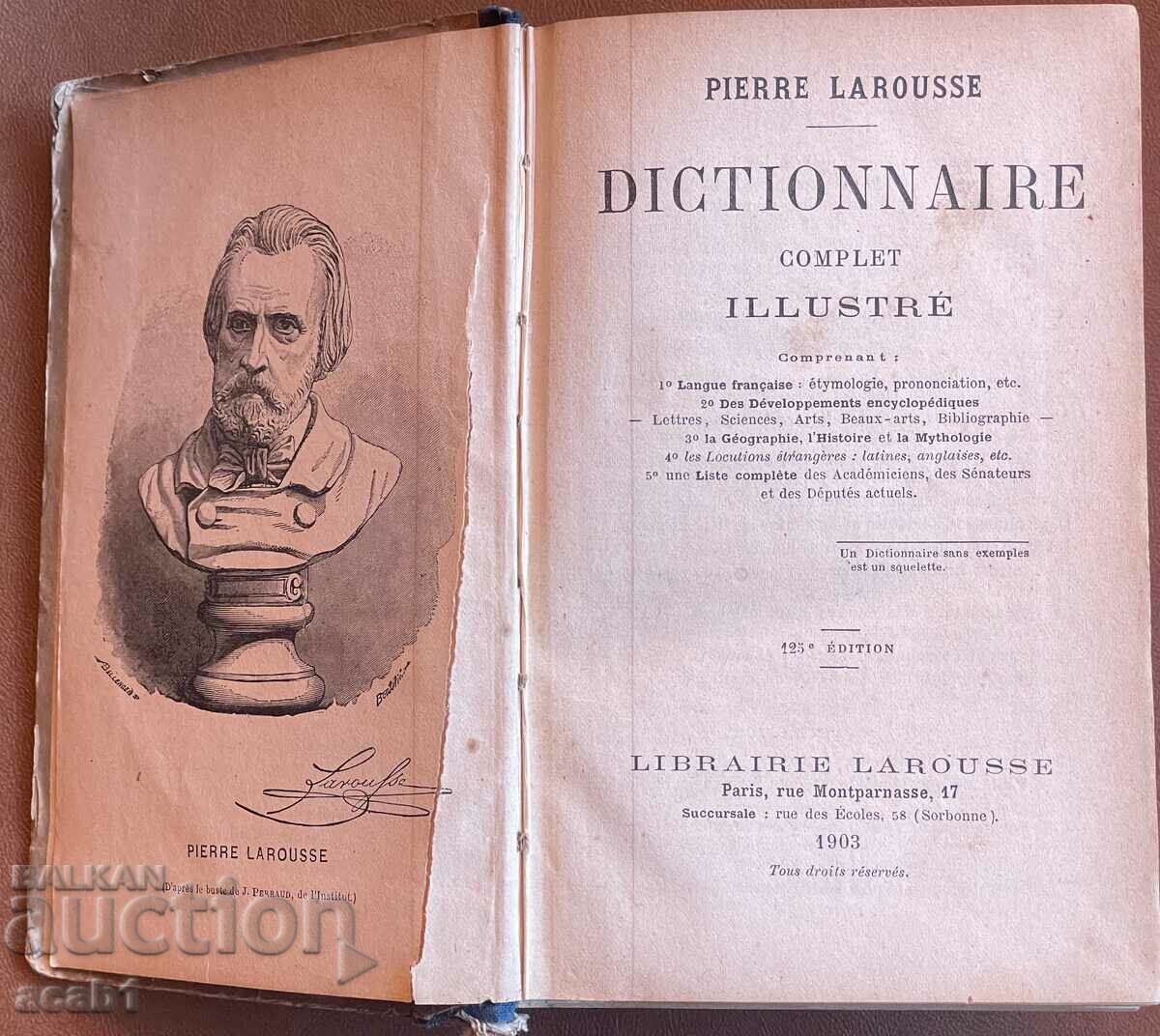 Hieromonk Simeon 1904 Pierre Larousse Dictionnaire complet - 5