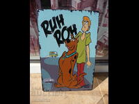 Metal plate miscellaneous Scooby Doo Scooby Doo Shaggy animation myste