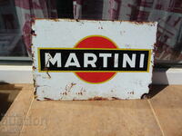 Метална табела Martini алкохол Мартини коктейл реклама лого
