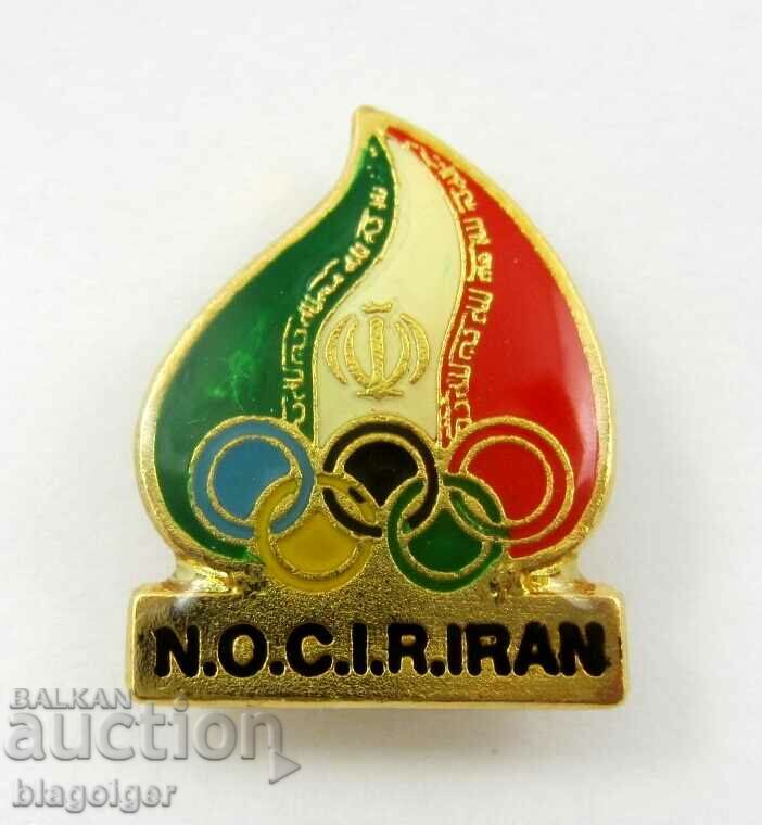 Insigna Olimpică-Comitetul Olimpic al Iranului