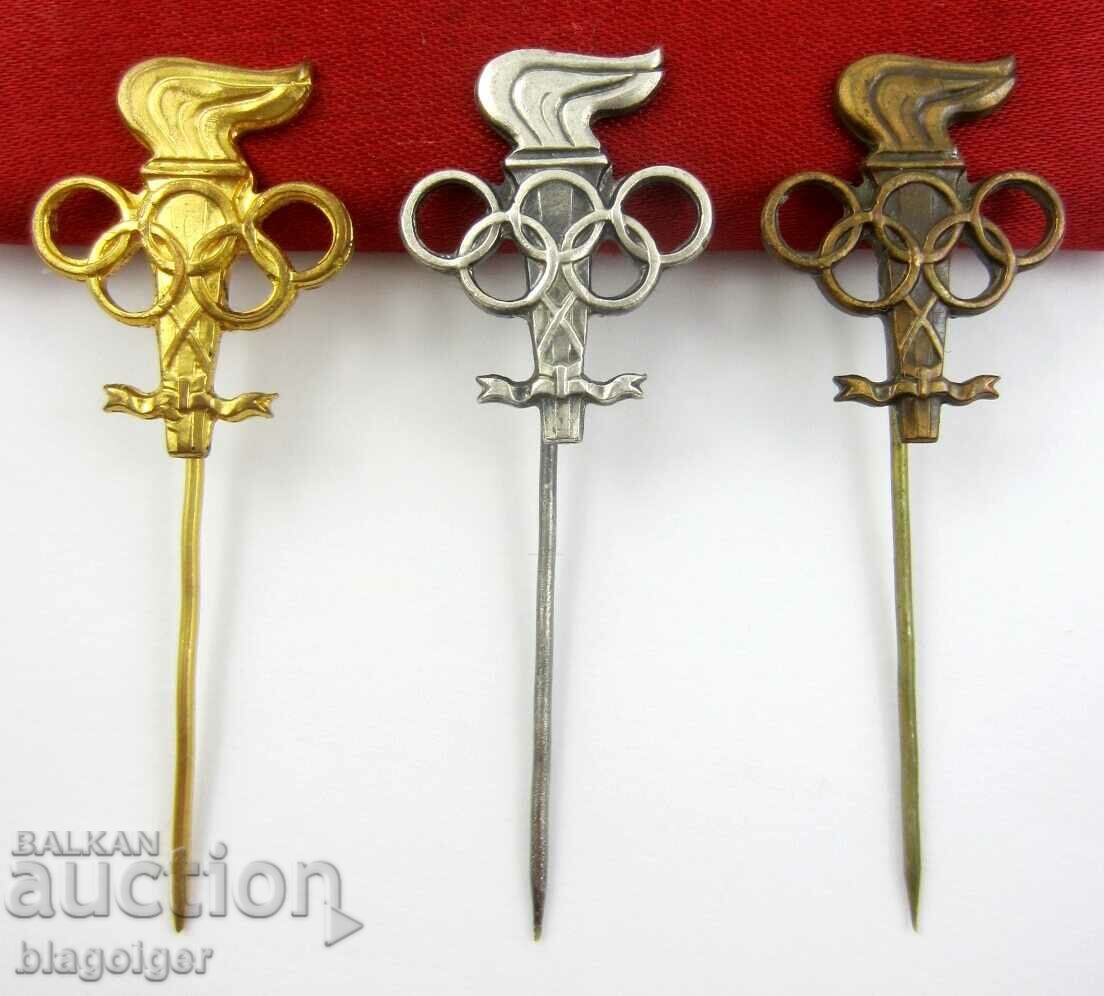 Olympic Badges - Polish Olympic Committee for Rome 1960