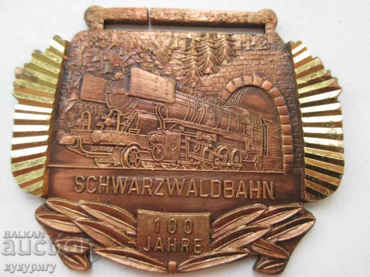 Стар железничарски медал знак ЖП железници влак I ст с цена 30.00 лв. | € 15.34 Стар железничарски медал знак ЖП железници влак I ст с цена 30.00 лв. | € 15.34