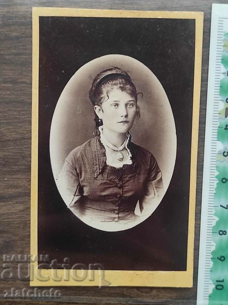 Old photo cardboard - atelier Honoriy Marcolesko with price 150.00 BGN | € 76.69