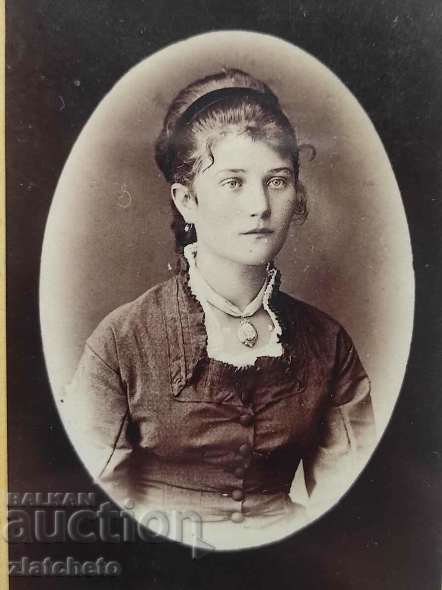 Auction  Old photo cardboard - atelier Honoriy Marcolesko