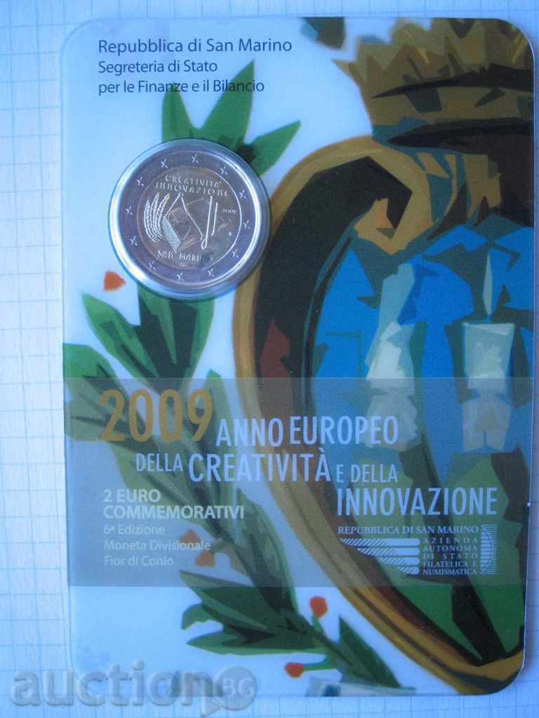 2 Euro 2009 San Marino "Europeo d'la Creativita" San Marino - 6