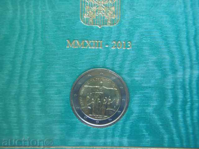 2 Euro 2013 Vaticana "Rio de Jeneiro" /Ватикана Unc (2 евро) 2 Euro 2013 Vaticana "Rio de Jeneiro" /Ватикана Unc (2 евро)