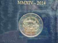 2 Euro 2014 Vaticana "Anniv. del crollo del muro" /Vatican/