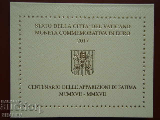 Παράδοση 2 Euro 2017 Vaticana (2) "Fatima" /Βατικανό/ - Unc (2 ευρώ) Παράδοση 2 Euro 2017 Vaticana (2) "Fatima" /Βατικανό/ - Unc (2 ευρώ)