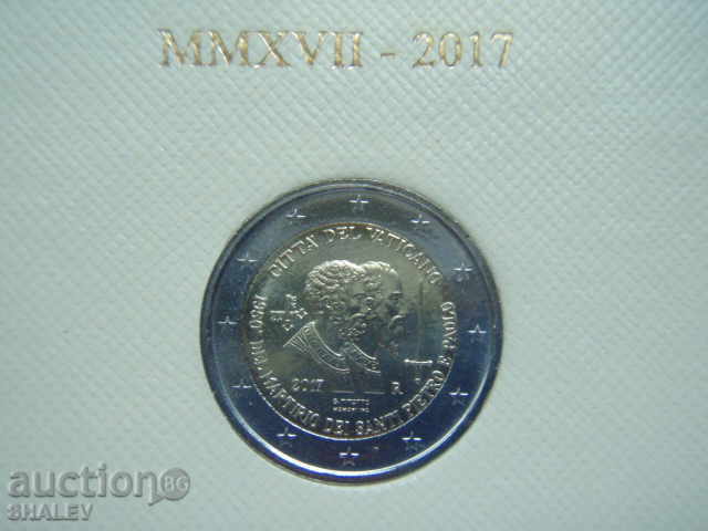 2 Euro 2017 Vaticana (1) "St. Pietro e Paolo" /Vatican/ with price 109.89 BGN | € 56.19 2 Euro 2017 Vaticana (1) "St. Pietro e Paolo" /Vatican/ with price 109.89 BGN | € 56.19