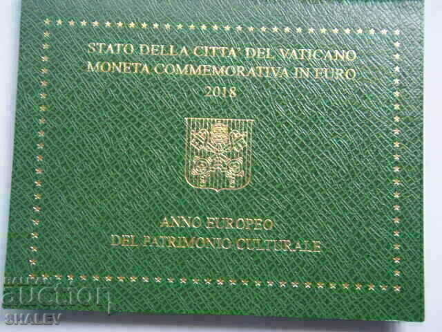 Delivery of 2 Euro 2018 Vaticana "Culturale" (1) Vatican City - Unc (2 Euro) Delivery of 2 Euro 2018 Vaticana "Culturale" (1) Vatican City - Unc (2 Euro)