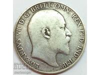 1 флорин 1906 Великобритания 2 шилинга сребро