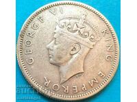 Fiji 1 Shilling 1939 Great Britain Silver